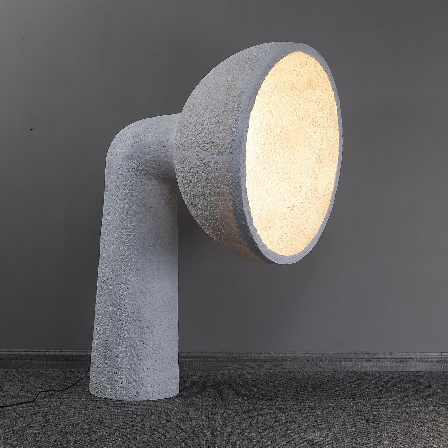 Soniah Floor Lamp LED White Indoor Lighting 60cm
