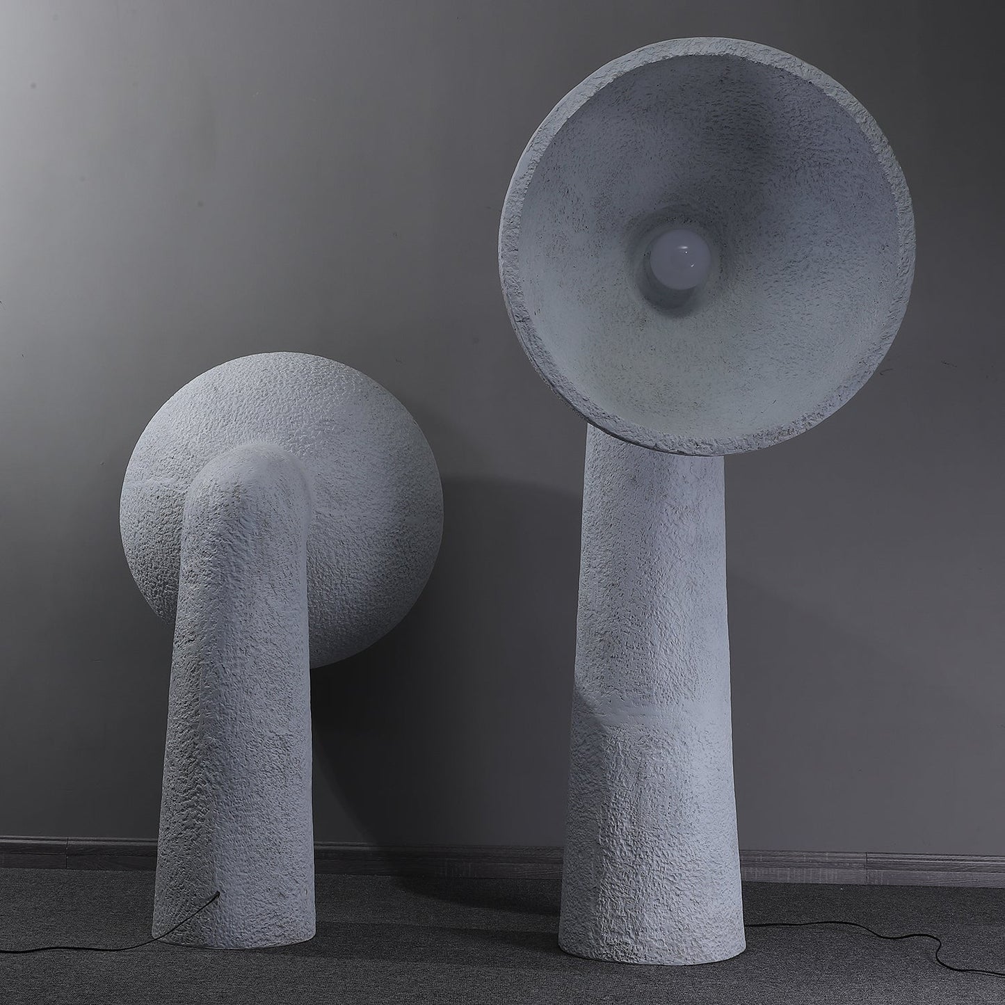 Soniah Floor Lamp LED White Indoor Lighting 60cm