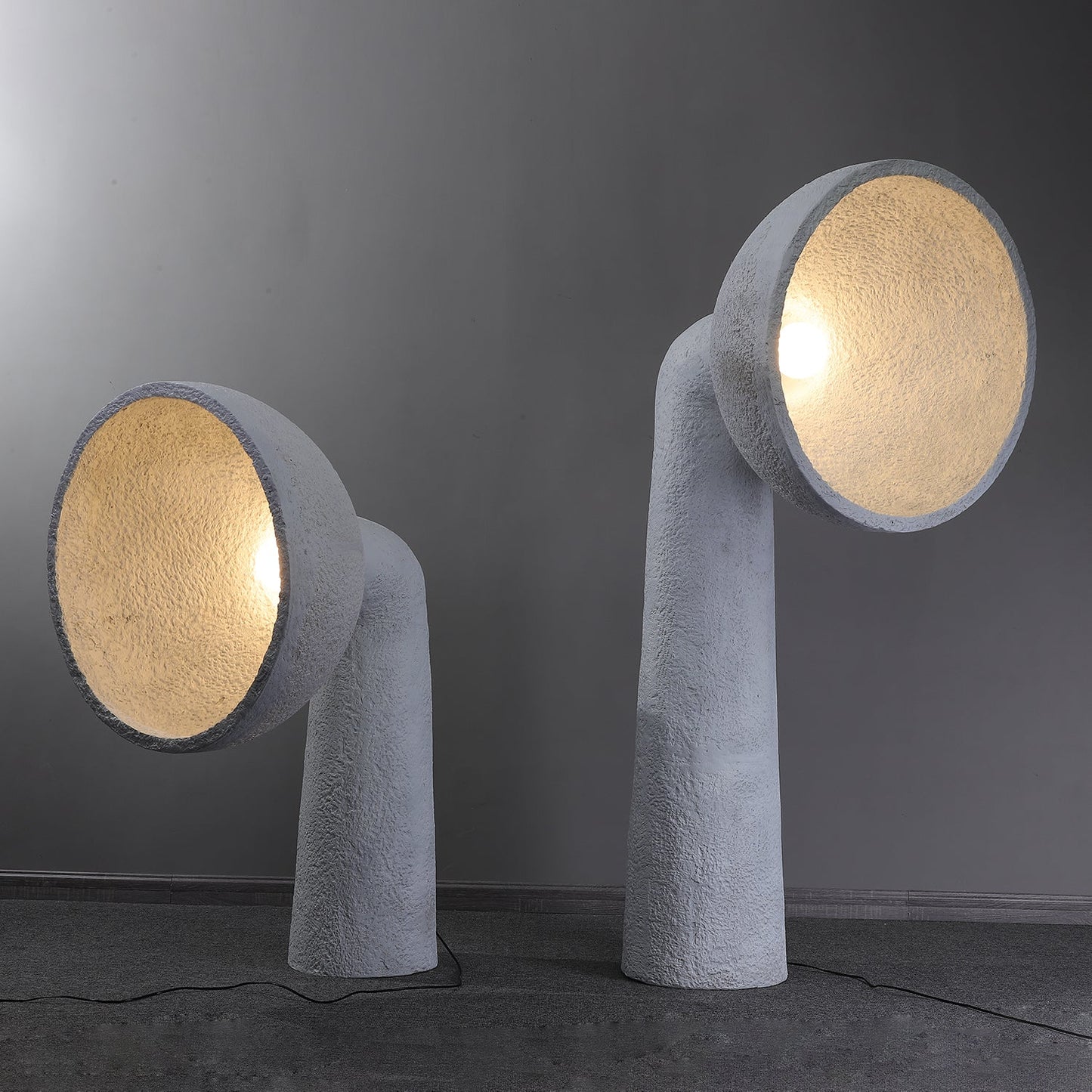Soniah Floor Lamp LED White Indoor Lighting 60cm