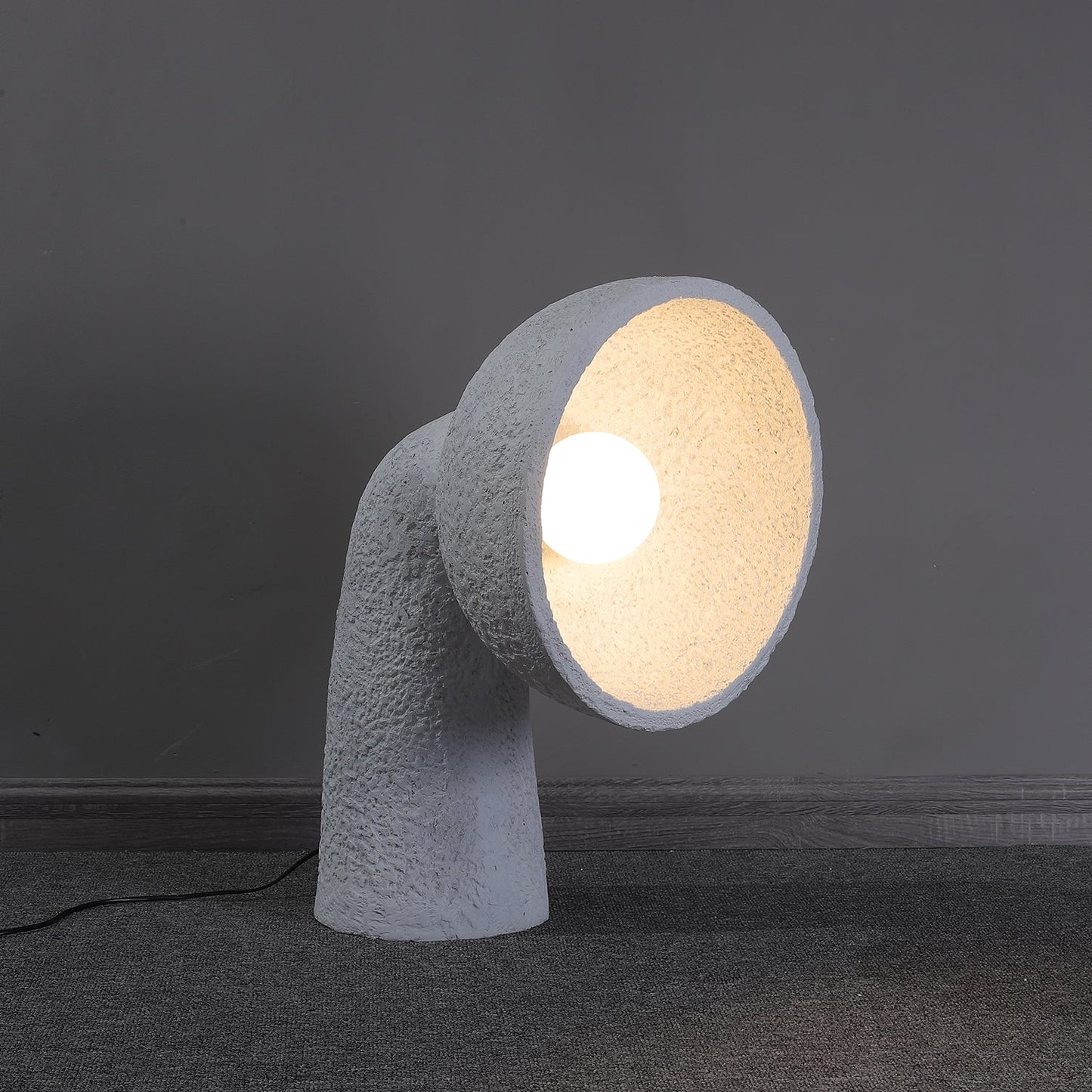 Soniah Floor Lamp LED White Indoor Lighting 60cm