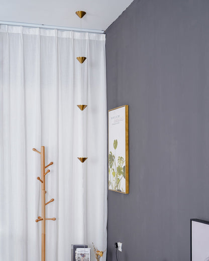 Soreluna Floor Lamp with Adjustable LED Shades Black Gold