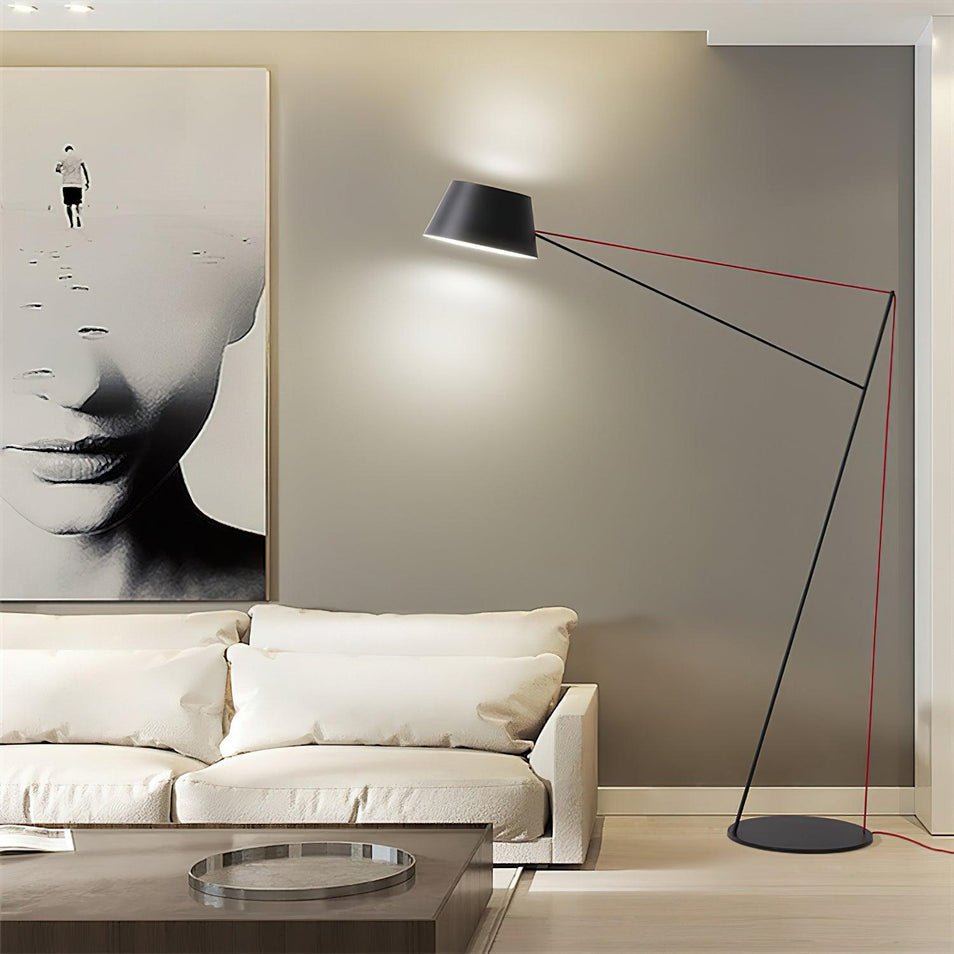 Spar Floor Lamp - Modern Black LED Lamp for Indoor Use