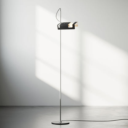Spider Floor Lamp with Adjustable Reflector and LED Bulb