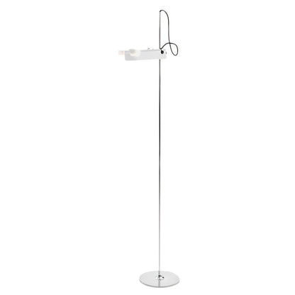 Spider Floor Lamp with Adjustable Reflector and LED Bulb