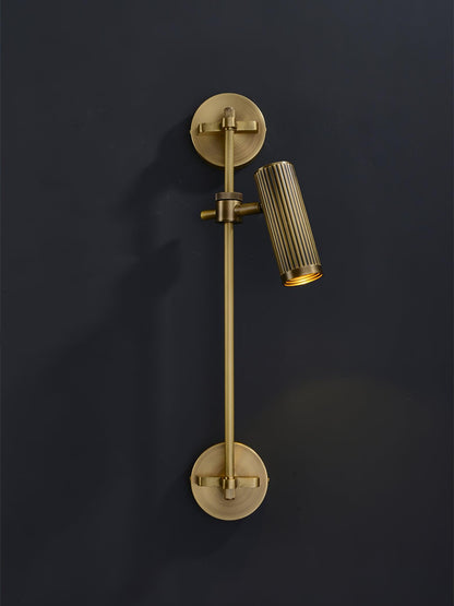 Spot Rail Wall Light - Adjustable Vintage LED Lamp Set of 2