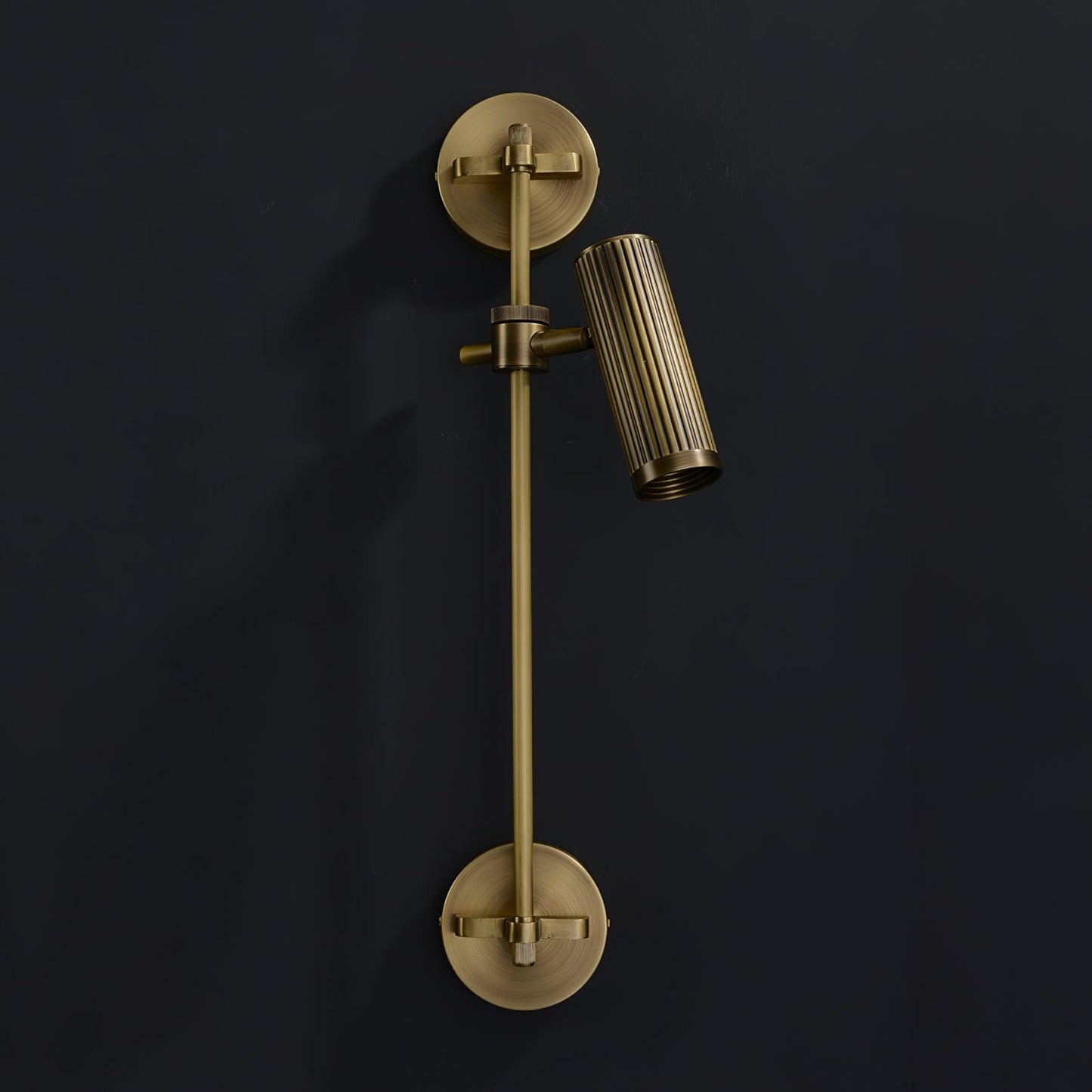 Spot Rail Wall Light - Adjustable Vintage LED Lamp Set of 2