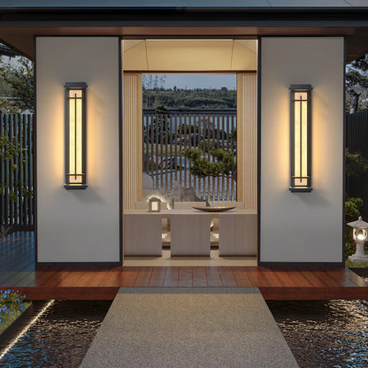 Square Outdoor Wall Light - IP65 Waterproof LED Light
