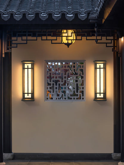 Square Outdoor Wall Light - IP65 Waterproof LED Light