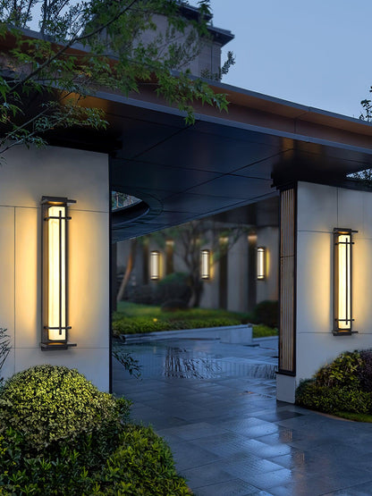 Square Outdoor Wall Light - IP65 Waterproof LED Light