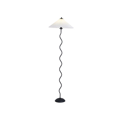 Squiggle Floor Lamp - LED Indoor Light - Stylish Wavy Design