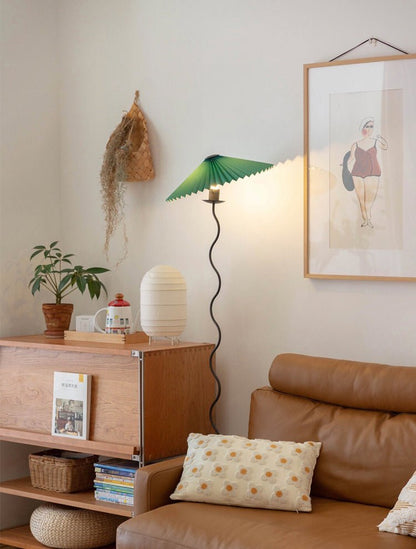 Squiggle Floor Lamp - LED Indoor Light - Stylish Wavy Design