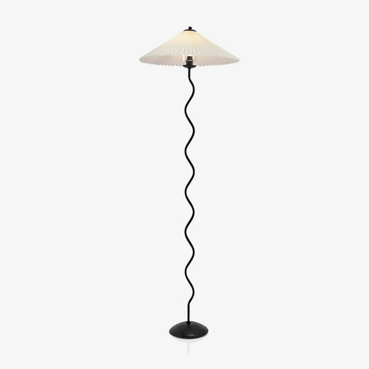 Squiggle Floor Lamp - LED Indoor Light - Stylish Wavy Design