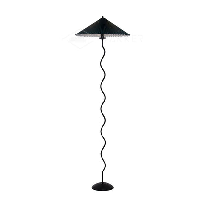 Squiggle Floor Lamp - LED Indoor Light - Stylish Wavy Design