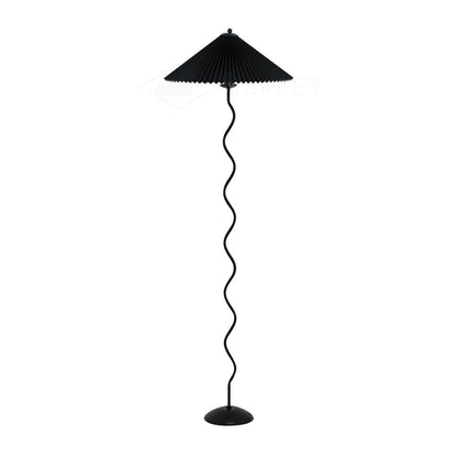 Squiggle Floor Lamp - LED Indoor Light - Stylish Wavy Design