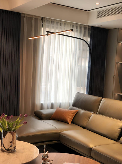 Stealth Floor Lamp - Modern LED Arc Lamp, Indoor Lighting
