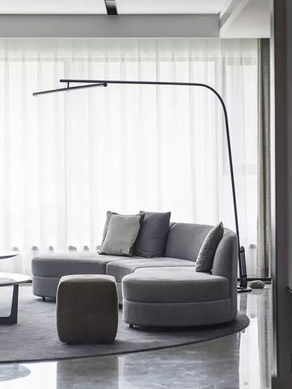 Stealth Floor Lamp - Modern LED Arc Lamp, Indoor Lighting