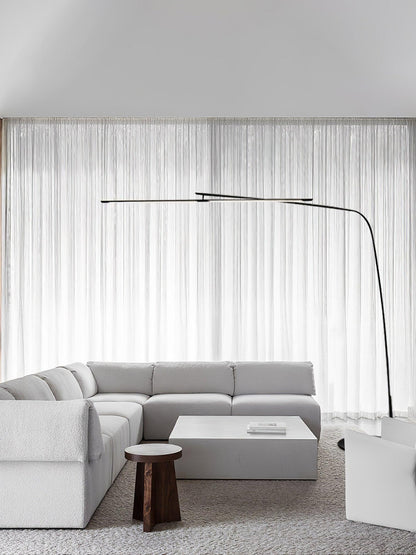 Stealth Floor Lamp - Modern LED Arc Lamp, Indoor Lighting