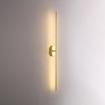 Stick Shaped Plug In Sconce with Integrated LED Lighting