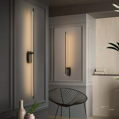 Stick Shaped Plug In Sconce with Integrated LED Lighting