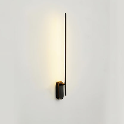 Stick Shaped Plug In Sconce with Integrated LED Lighting