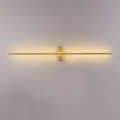 Stick Shaped Plug In Sconce with Integrated LED Lighting