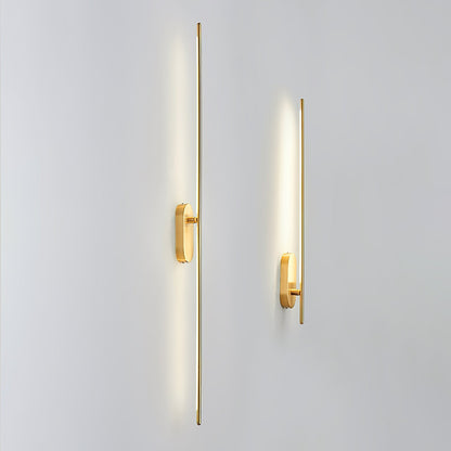 Stick Shaped Plug In Sconce with Integrated LED Lighting