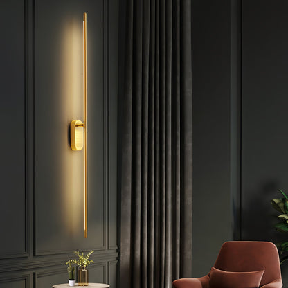 Stick Shaped Plug In Sconce with Integrated LED Lighting