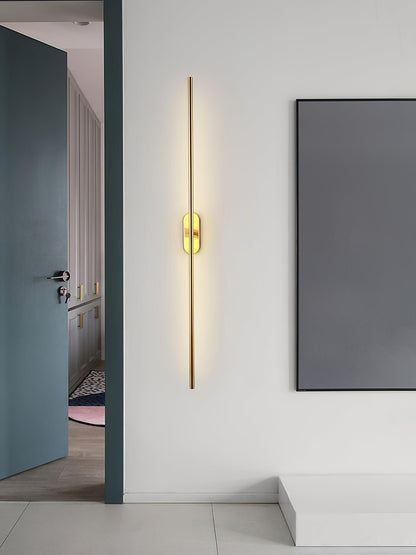 Stick Shaped Plug In Sconce with Integrated LED Lighting