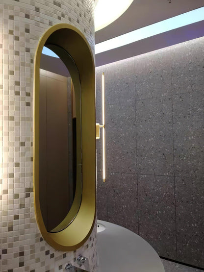 Stick Shaped Plug In Sconce with Integrated LED Lighting