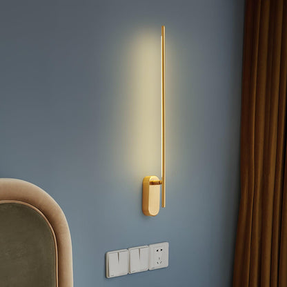 Stick Shaped Plug In Sconce with Integrated LED Lighting