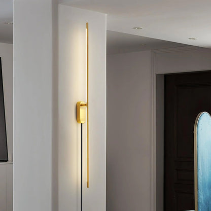 Stick Shaped Plug In Sconce with Integrated LED Lighting