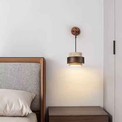 Stonova Travertine Wall Sconce LED Indoor Lighting Fixture