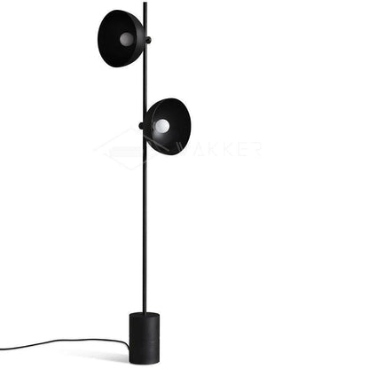Studio Floor Lamp with LED, Black Metal, Indoor Lighting
