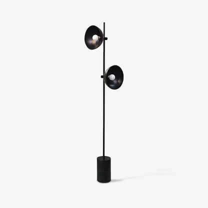 Studio Floor Lamp with LED, Black Metal, Indoor Lighting