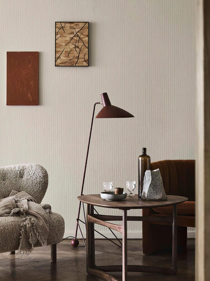 Svelte Noir Floor Lamp - Adjustable LED Lighting, Black Metal