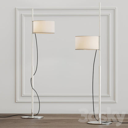 Svelte Silhouette Floor Lamp - LED, Modern Design, Indoor Use