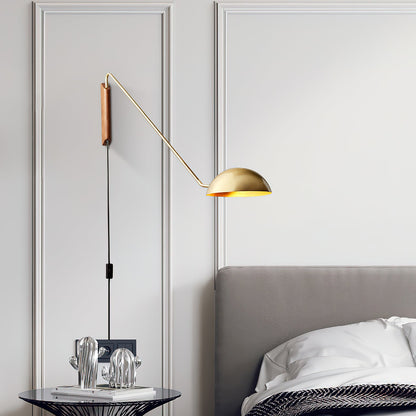 Swing Dome Wall Light - LED Indoor Reading Light Set of 2