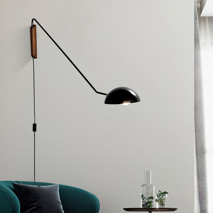 Swing Dome Wall Light - LED Indoor Reading Light Set of 2