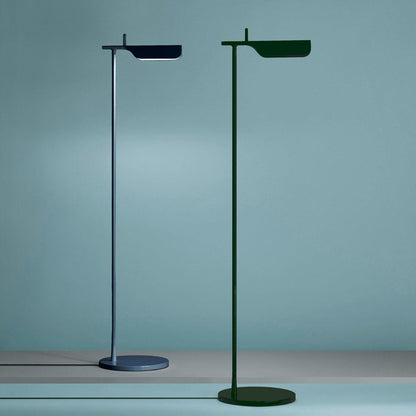 Pivot Ease Floor Lamp with Adjustable LED Light - Black