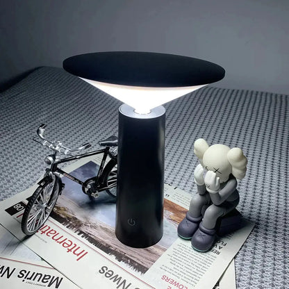 Wireless Table Lamp - Modern Design, Flexible Placement, Warm Light