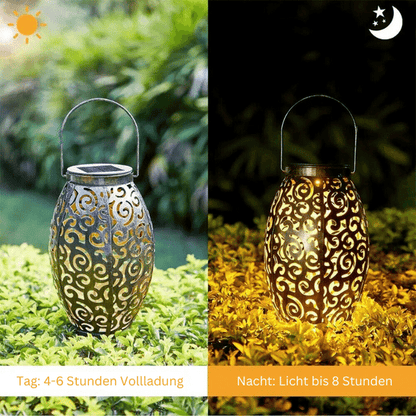 1+1 Free | Solar Powered LED Lantern - Waterproof Garden Light