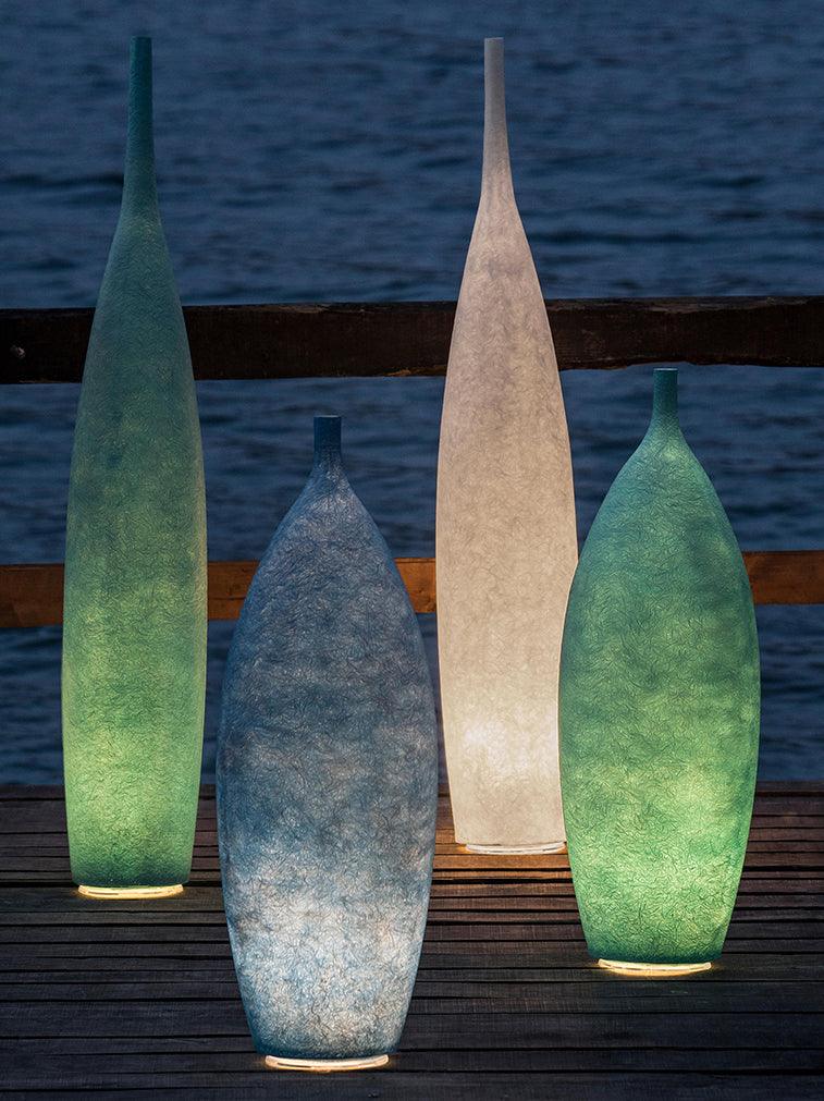 Tank 1 Floor Lamp - LED Indoor Lighting, Warm Light, Resin