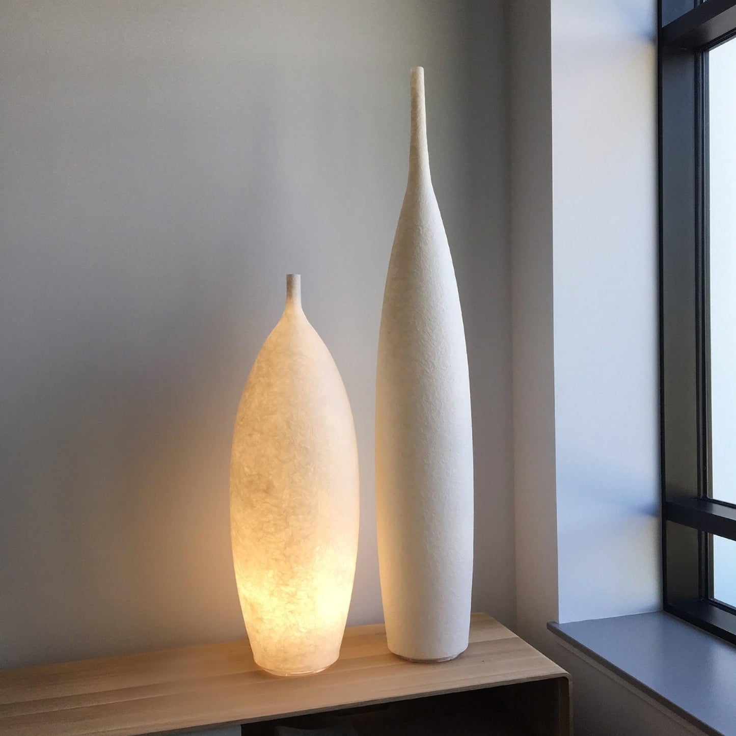 Tank 1 Floor Lamp - LED Indoor Lighting, Warm Light, Resin