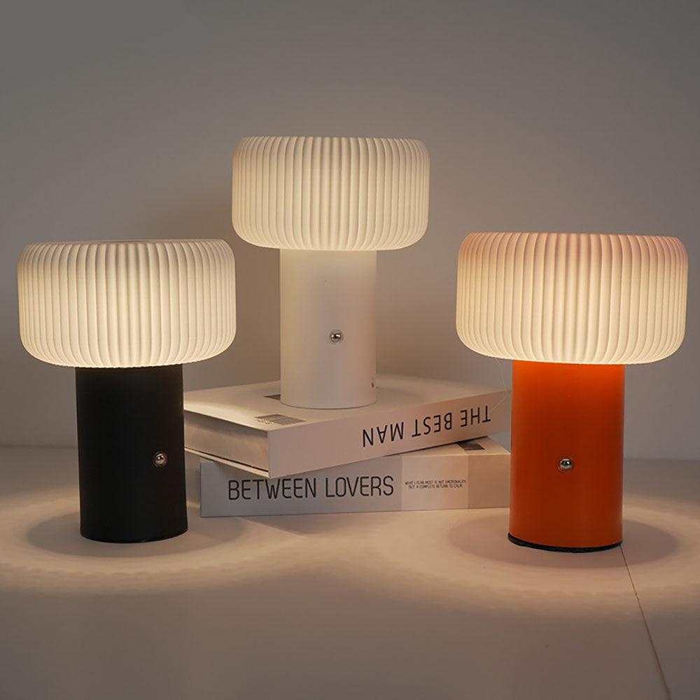 Mushroom Night Light Table Lamp with 3-Colour Dimming