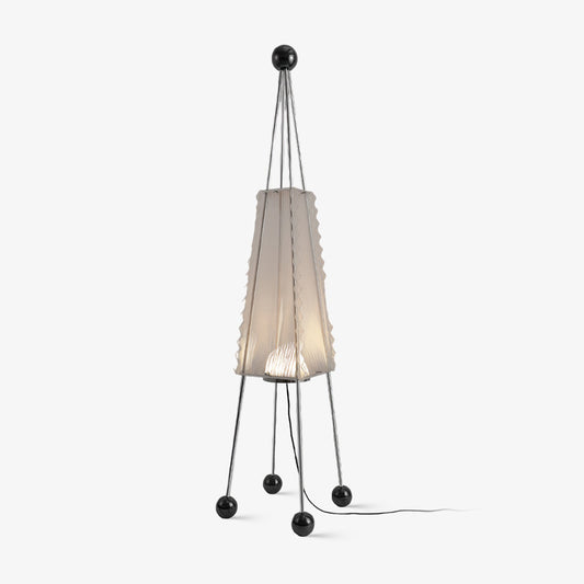 Tent Floor Lamp with LED Light – Indoor Camping Decor