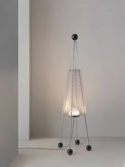 Tent Floor Lamp with LED Light – Indoor Camping Decor