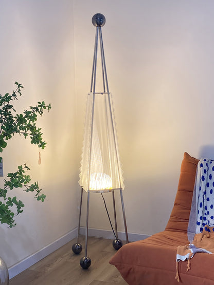 Tent Floor Lamp with LED Light – Indoor Camping Decor