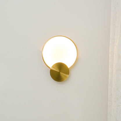 Terra Svet Wall Lamp - Modern Gold Alabaster LED Light