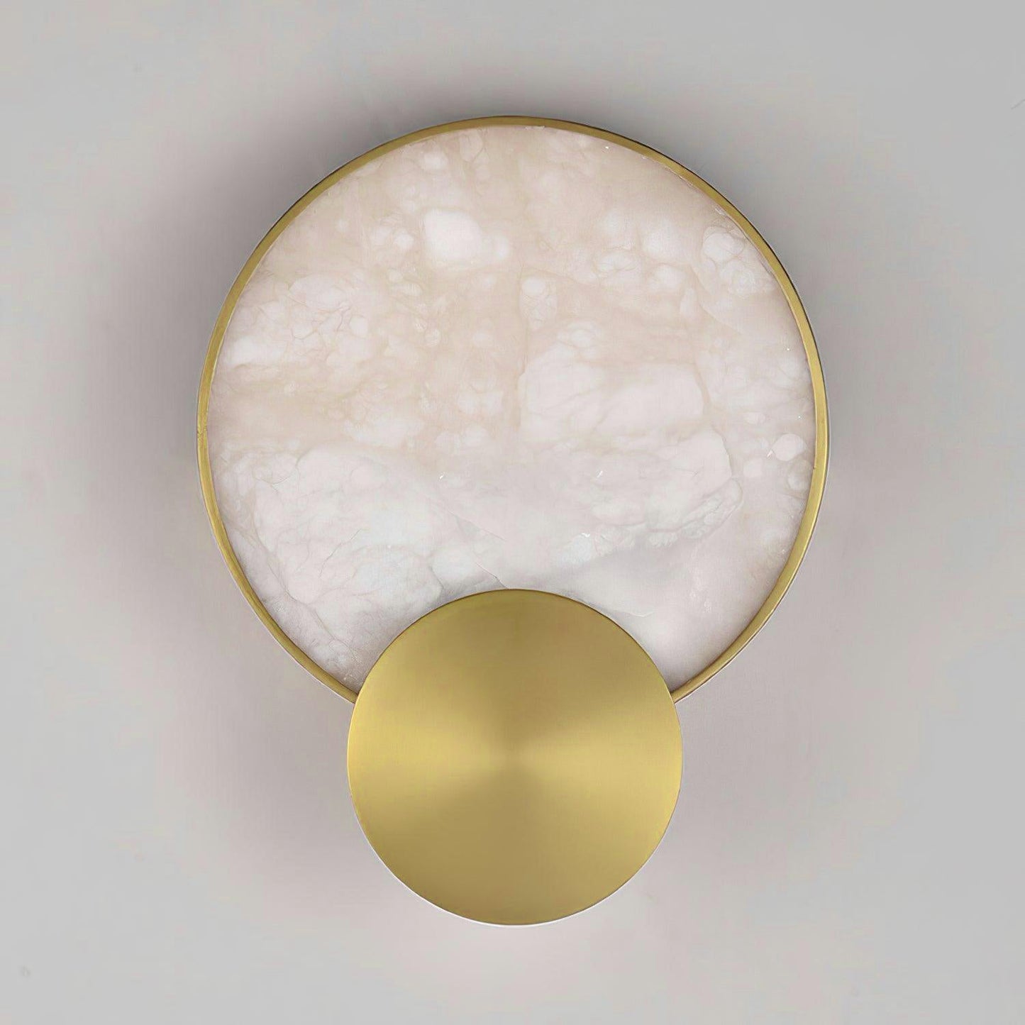 Terra Svet Wall Lamp - Modern Gold Alabaster LED Light