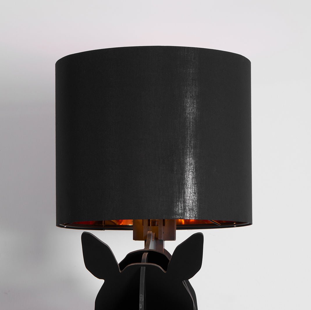 Tete Horse Floor Lamp - Black LED Indoor Decorative Light